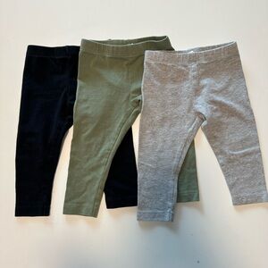 Colored Organics leggings 6-12M